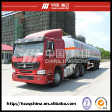 Reboque de tanque de GNL e GLP transporte caminhão-tanque com preço do competidor